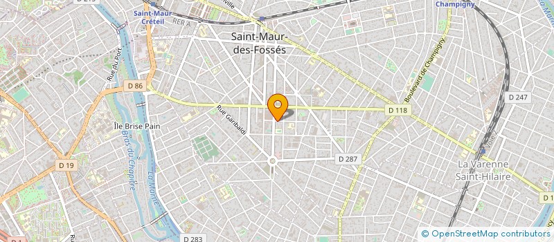 localisation de l'entreprise 4C'Z CONSULTING à SAINT-MAUR-DES-FOSSES