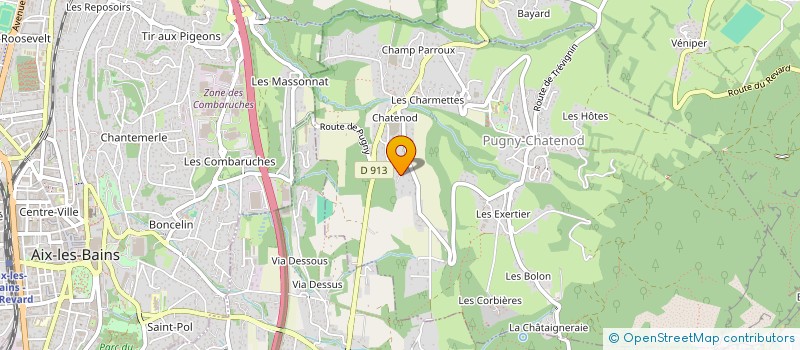 localisation de l'entreprise 4CC OPALE  PUGNY-CHATENOD