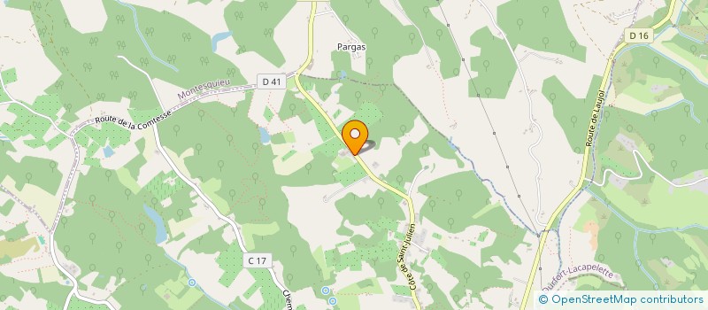 localisation de l'entreprise 4CJ INVEST  MOISSAC