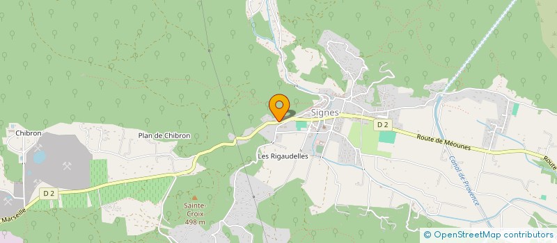 localisation de l'entreprise 4D  SIGNES