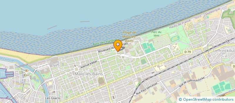 localisation de l'entreprise 4D à DUNKERQUE