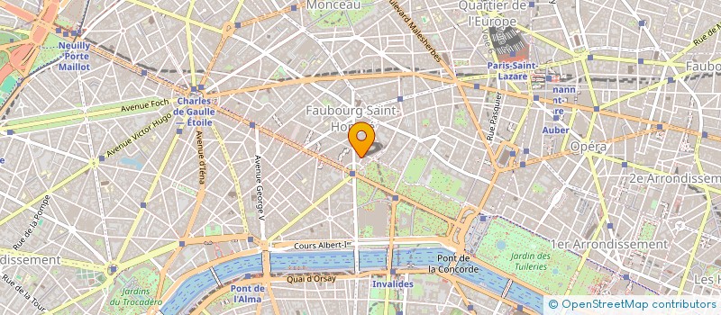 localisation de l'entreprise 4D  PARIS