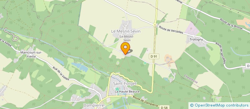 localisation de l'entreprise 4D FORDEV  SAINT-FORGET