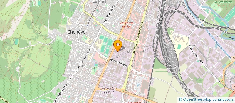 localisation de l'entreprise 4D IMMO à CHENOVE