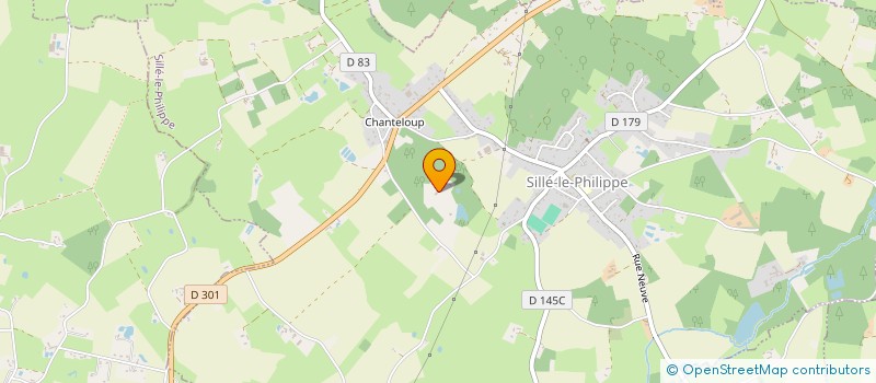 localisation de l'entreprise 4D OUTDOOR  SILLE-LE-PHILIPPE