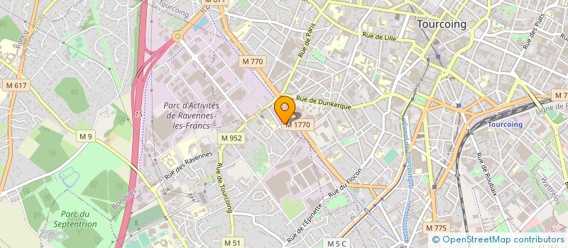 localisation de l'entreprise 4D RENOV  MOUVAUX