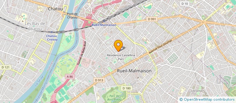localisation de l'entreprise 4DAGNAUX à RUEIL-MALMAISON