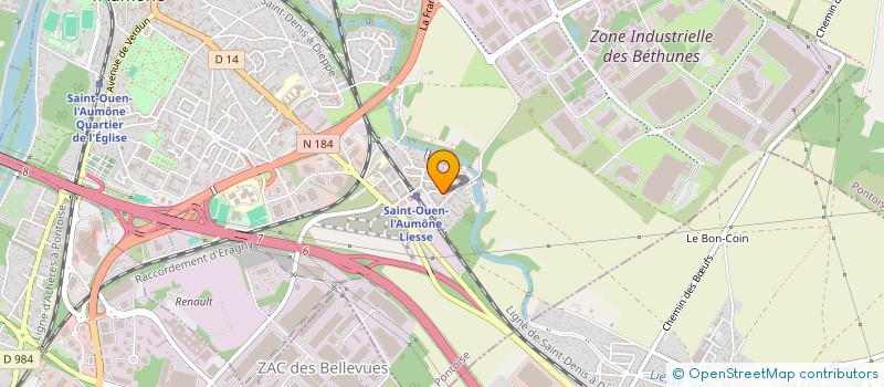 localisation de l'entreprise 4DAKONCEPT à SAINT-OUEN-L'AUMONE