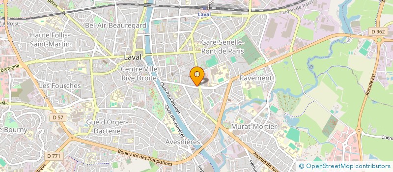 localisation de l'entreprise 4DESCAPE à LAVAL