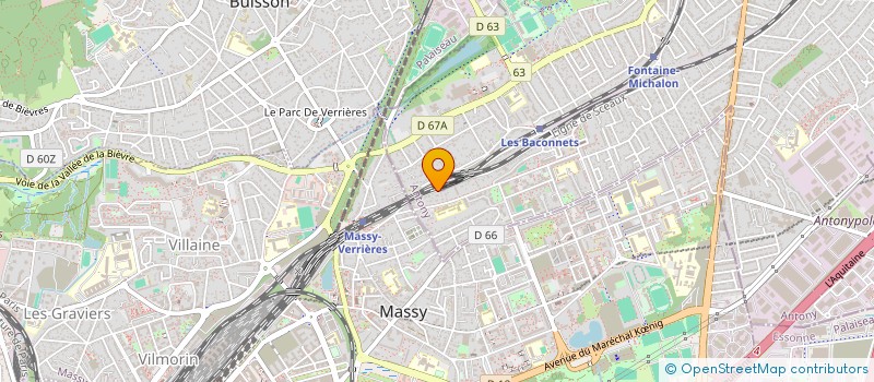 localisation de l'entreprise 4DIMENSIONS à ANTONY