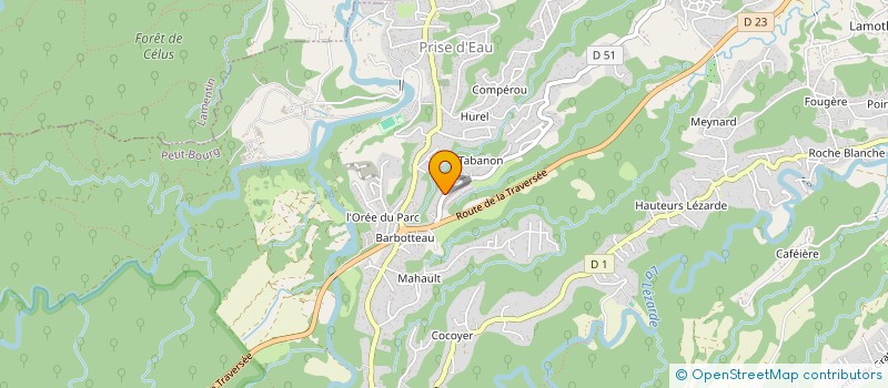 localisation de l'entreprise 4DRIVE  PETIT-BOURG