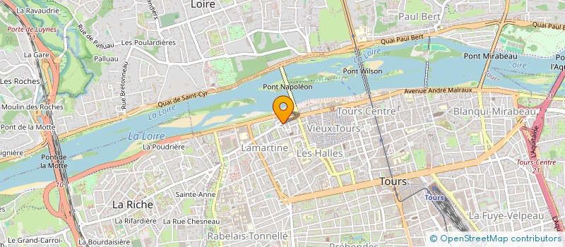 localisation de l'entreprise 4DSI FRANCE  TOURS