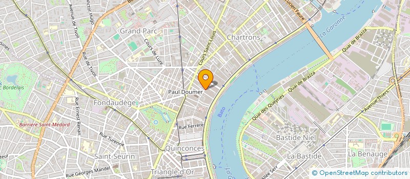 localisation de l'entreprise 4E VAGUE CAFE  BORDEAUX