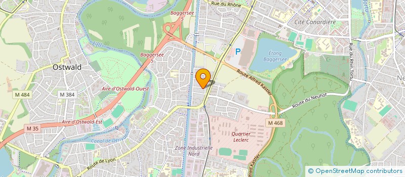 localisation de l'entreprise 4EL GROUP  ILLKIRCH-GRAFFENSTADEN