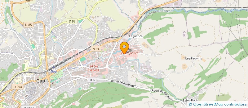 localisation de l'entreprise 4EM  GAP