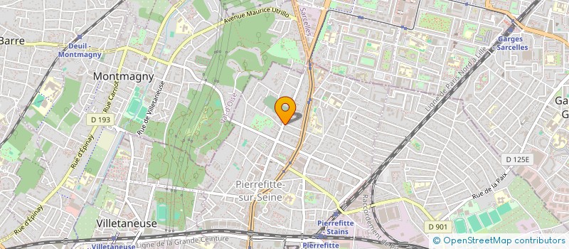 localisation de l'entreprise 4EME ART à PIERREFITTE-SUR-SEINE