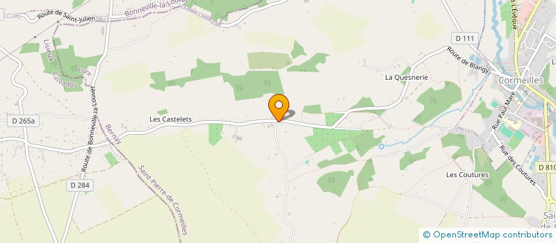 localisation de l'entreprise 4EME AVEC VUE  SAINT-PIERRE-DE-CORMEILLES