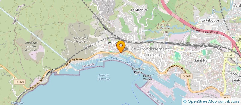 localisation de l'entreprise 4EME CAP à MARSEILLE