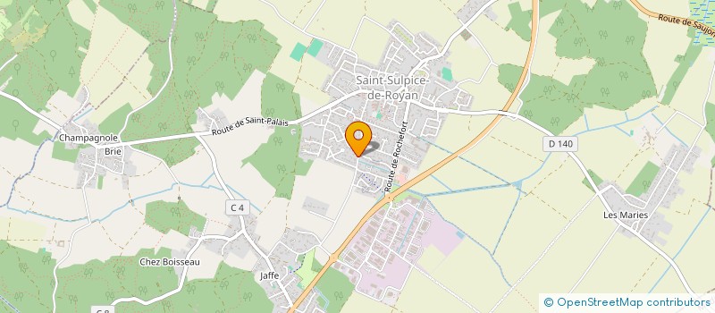 localisation de l'entreprise 4EME DRESSING  SAINT-SULPICE-DE-ROYAN