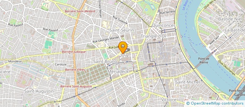 localisation de l'entreprise 4EME SENS  BORDEAUX