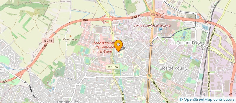 localisation de l'entreprise 4ENSCRAP à DIJON