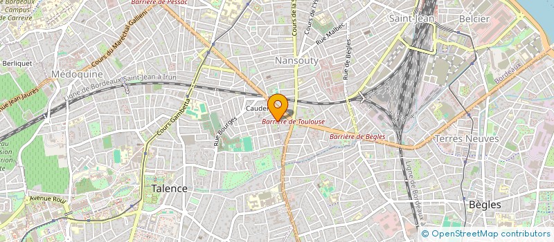 localisation de l'entreprise 4EP CONSEIL à TALENCE
