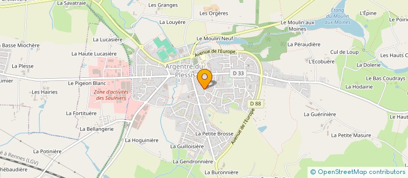 localisation de l'entreprise 4ETRELLES  ETRELLES