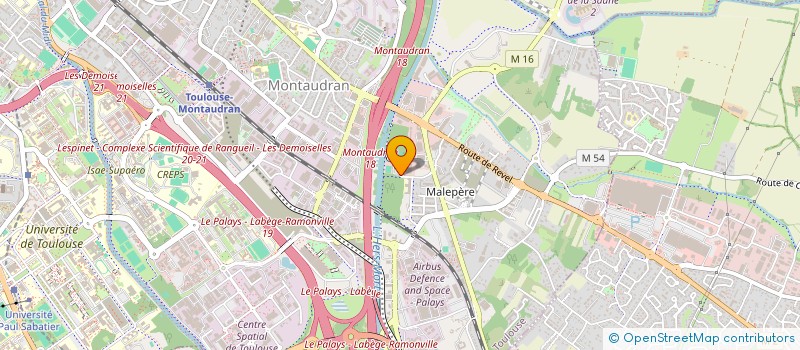 localisation de l'entreprise 4EVM  TOULOUSE