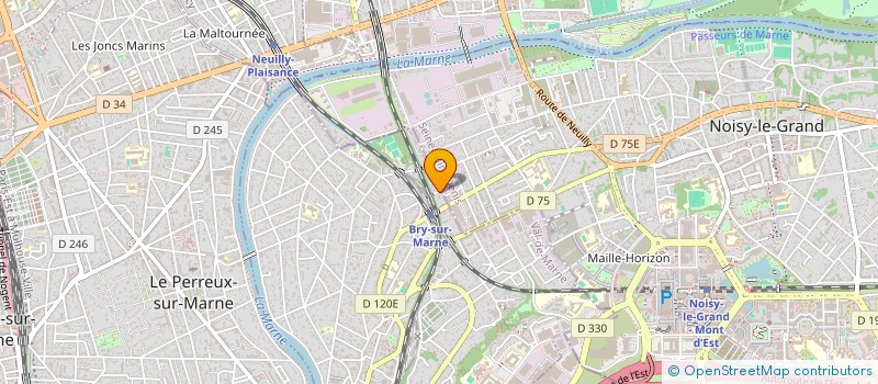localisation de l'entreprise 4F  BRY-SUR-MARNE