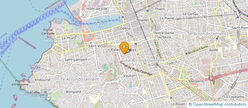 localisation de l'entreprise 4F à MARSEILLE