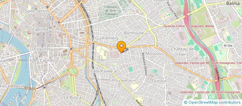 localisation de l'entreprise 4F à TOULOUSE