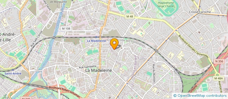 localisation de l'entreprise 4F  MARCQ-EN-BARUL