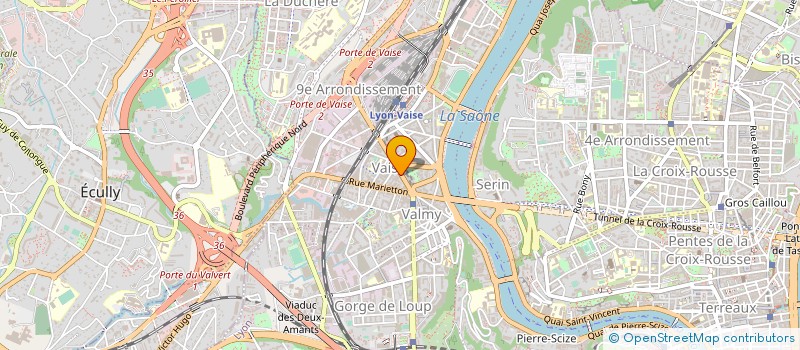 localisation de l'entreprise 4F COTE MONT D'OR  LYON