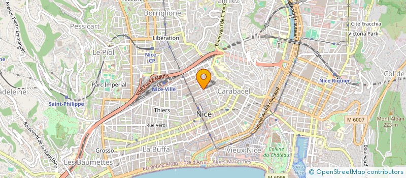 localisation de l'entreprise 4F NOTRE DAME à NICE