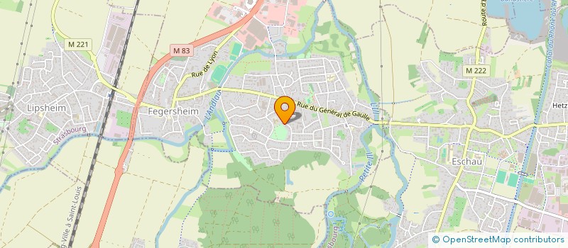 localisation de l'entreprise 4F2F  FEGERSHEIM