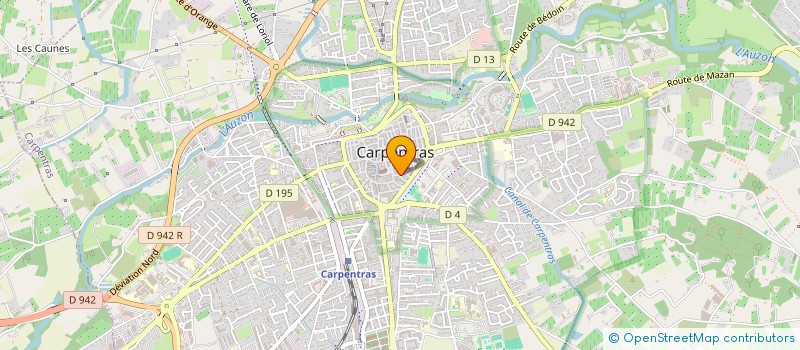 localisation de l'entreprise 4FL à CARPENTRAS