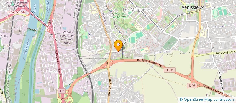 localisation de l'entreprise 4G  VENISSIEUX