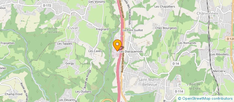 localisation de l'entreprise 4G à FILLIERE