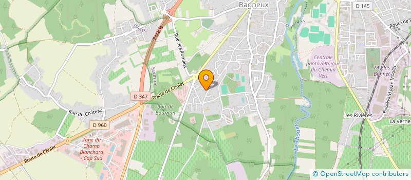 localisation de l'entreprise 4G  SAUMUR