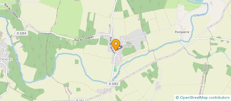 localisation de l'entreprise 4G à COURTOMER