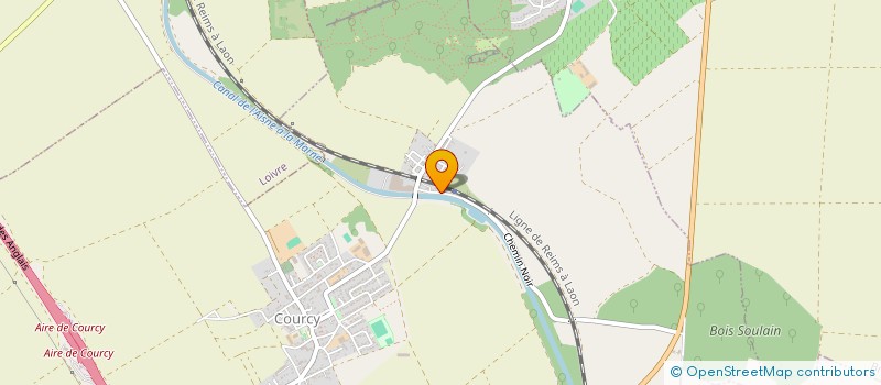 localisation de l'entreprise 4G  COURCY