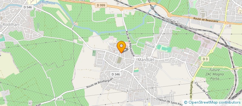 localisation de l'entreprise 4G CONFORT ELECTRIQUE  MANDUEL