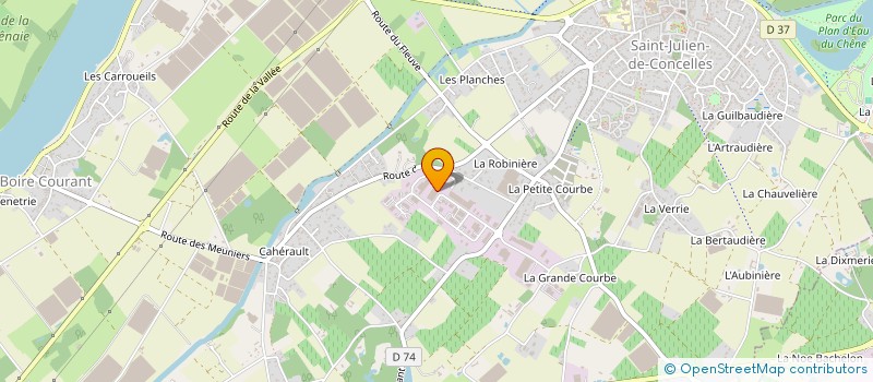 localisation de l'entreprise 4G DEVELOPPEMENT à SAINT-JULIEN-DE-CONCELLES