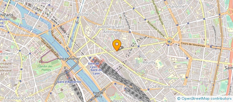 localisation de l'entreprise 4G EXPRESS à PARIS