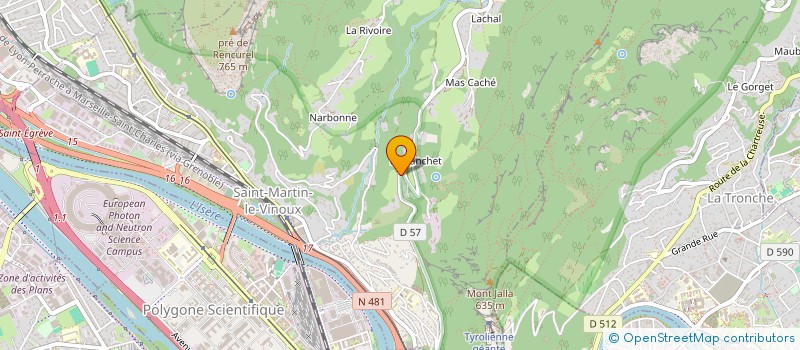 localisation de l'entreprise 4G FAMILY  SAINT-MARTIN-LE-VINOUX