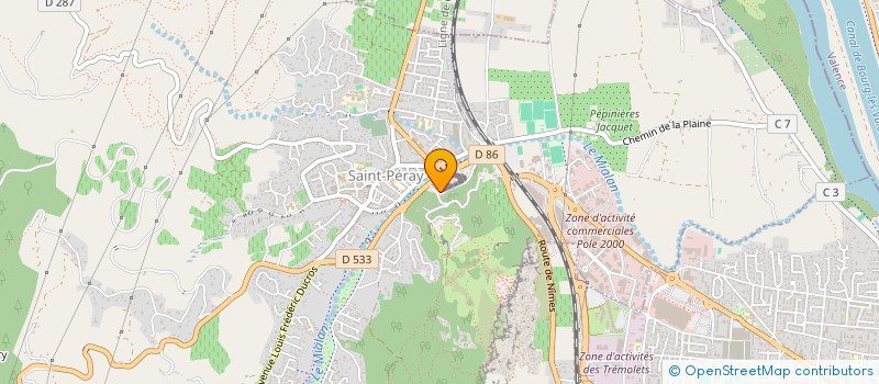 localisation de l'entreprise 4G FAMILY INVEST à SAINT-PERAY