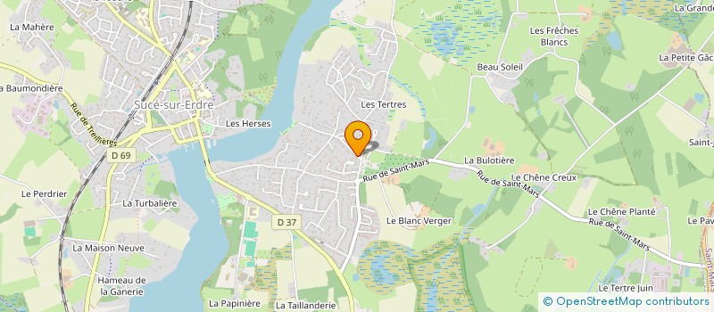 localisation de l'entreprise 4G FINANCE  SUCE-SUR-ERDRE