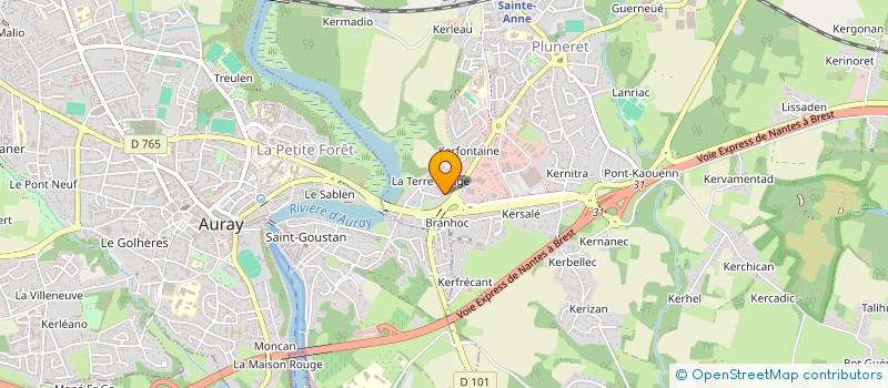 localisation de l'entreprise 4G IMMO  PLUNERET