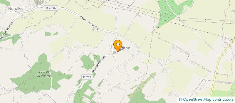 localisation de l'entreprise 4G INVESTISSEMENTS  FAUGUERNON