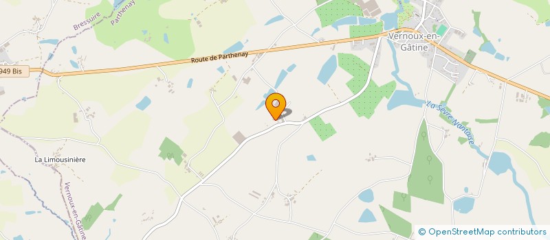 localisation de l'entreprise 4G MAGASINS  VERNOUX-EN-GATINE